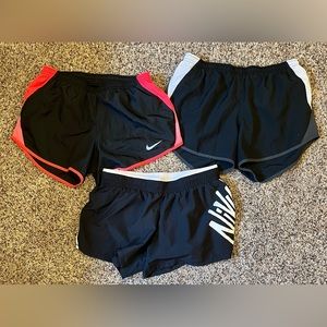 Women’s Nike size small shorts.  3 pair for $15